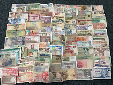 Colección de 100 x Billetes Extranjeros Mundiales - Todos Diferentes LOTE K segunda mano  Embacar hacia Mexico