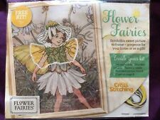 Daisy Flower Fairy Cross Stitch Kit, used for sale  LEICESTER