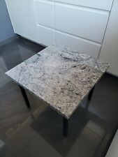 Stolik kwadratowy kawowy biało czarny granitowy (bianco cristal) na sprzedaż  PL
