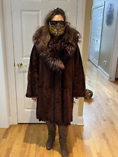 Burgundy mink coat for sale  Western Springs
