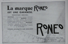 Publicité presse 1931 d'occasion  Longueil-Sainte-Marie