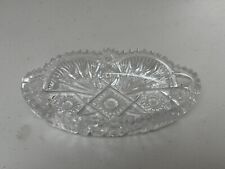 Vintage Crystal Glass Candy Bowl for sale  Shipping to South Africa