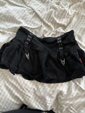 Vintage Tripp Hot Topic Black Garter Mini Skirt Large L for sale  Shipping to South Africa