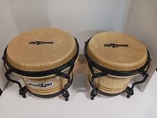 Bateria de bongo de percussão Cannon Handzon, acabamento em madeira, 8 1/2 e 7 pol. Diâmetro comprar usado  Enviando para Brazil
