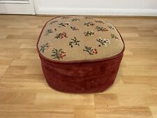 Vintage rounded footstool for sale  LONDON
