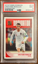 2018 Panini Donruss Dominator Cristiano Ronaldo D13 Portugal MINT PSA 9 for sale  Shipping to South Africa