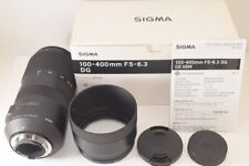 Sigma 100 400mm d'occasion  Expédié en Belgium