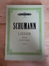 Schumann robert lieder gebraucht kaufen  Dessau-Roßlau