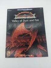 AD&D - Dark Sun: Valley of Dust and Fire (1992, TSR) DSR4 Sem Mapa, Estado EX comprar usado  Enviando para Brazil