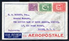 Usado, Brasil - 1933 Capa Correio Aéreo de Recife para Bank of South America, Londres comprar usado  Enviando para Brazil