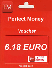 Używany, PERFECT MONEY | KOD | VOUCHER | 6.18 EURO | TOP SPRZEDAWCA | TANIO ! na sprzedaż  PL