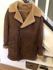 Vintage sheepskin coat for sale  ROMFORD
