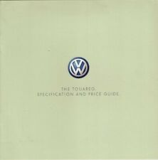 Volkswagen touareg specificati for sale  UK