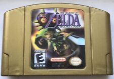 Nintendo 64 N64 The Legend of Zelda Majora’s Mask etiqueta holográfica dourada comprar usado  Enviando para Brazil