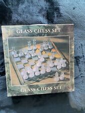 Glass chess set for sale  ST. ALBANS