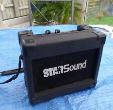 STARSOUND PRACTICE AMPLIFIER TESTED WORKING for band guitar stage singer mic for sale  Shipping to South Africa