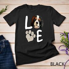 Camiseta unissex Dogs 365 Love Cavalier King Charles Spaniel Dog Paw Rescue comprar usado  Enviando para Brazil