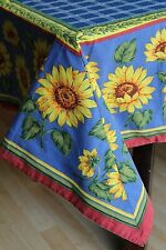 Sunflower pattern tablecloth for sale  Sacramento