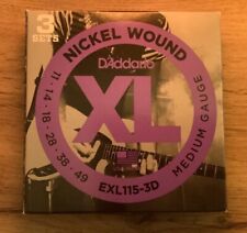 Addario exl115 pack. for sale  CHORLEY