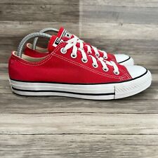 Tênis Converse Chuck Taylor All Star vermelho lona cano baixo masculino 7 feminino 9, usado comprar usado  Enviando para Brazil