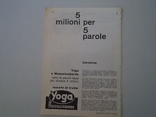 Advertising pubblicità 1959 usato  Salerno