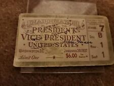 1937 presidential inaugeration for sale  Needham Heights