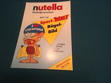 Asterix bügelbilder nutella gebraucht kaufen  Biebesheim