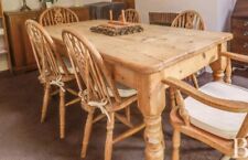 Pine dining table for sale  BRENTWOOD