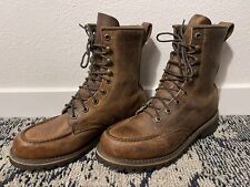 Usado, G.H. Botas masculinas de couro marrom Bass Scout impermeáveis 8 polegadas tamanho 7M comprar usado  Enviando para Brazil