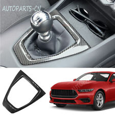 Para Ford Mustang 2024+ Carbono Seco MT Caixa de Engrenagens Central GearShift Base Quadro Acabamento comprar usado  Enviando para Brazil