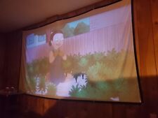 Indoor/Outdoor Projection Screen 150 inch, Washable Projector Screen for sale  Shipping to South Africa