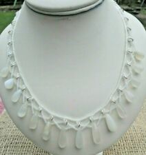 Moonstone drop necklace for sale  WIGAN