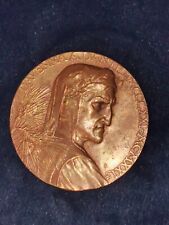 medaglia dante alighieri 1921 usato  Brembate