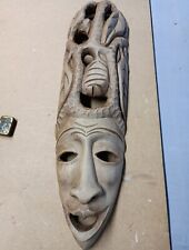 Masque africain bois d'occasion  Saint-Pathus