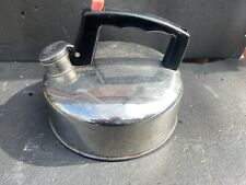 VINTAGE STAINLESS STEEL CAMPING KETTLE for sale  Shipping to South Africa