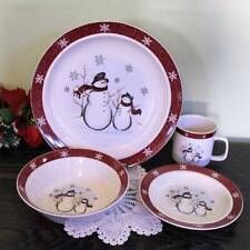 Snowman dishes 16pc for sale  Post Falls