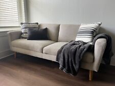 gray west elm couch for sale  Selma