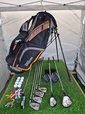 Wilson X31 Half Golf Club Set & Stand Bag - Men's Flex Graphite Shafts - RH for sale  Shipping to South Africa