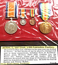 1st w.w.pair medals for sale  BOURNEMOUTH