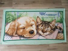 Usado, Antigo Cobertor de lã 36x57 Humane Society filhote cachorro gatinho gato fotográfico comprar usado  Enviando para Brazil