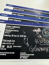 Herbert grönemeyer tickets gebraucht kaufen  Hünxe