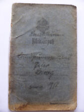 Militärpass 1918 1.wk gebraucht kaufen  Koblenz-Lay