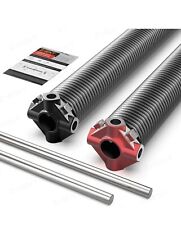 New Zhent Garage Door Torsion Springs PAIR .207 x 2" X 20- USA MADE* for sale  Shipping to South Africa