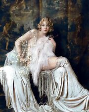 FOTO PUBLICITARIA Ziegfeld Follies Vintage 1920 glamour 8X10 - Flapper Girl segunda mano  Embacar hacia Argentina