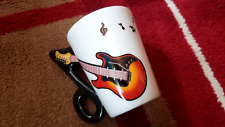 Guitar design mug for sale  WATFORD
