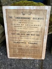 1926 london underground for sale  CHESTERFIELD