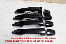 Conjunto Mitsubishi Pajero Sport Triton 2017-20 Black Doors Handle Athlete Series , usado comprar usado  Enviando para Brazil