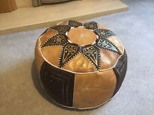 Handmade moroccan brown for sale  TAMWORTH