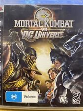 Mortal Kombat vs DC Universe - Jogo Sony Playstation 3 PS3 *Completo* com Manual comprar usado  Enviando para Brazil