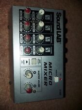 Soundlab micro mixer for sale  SOLIHULL